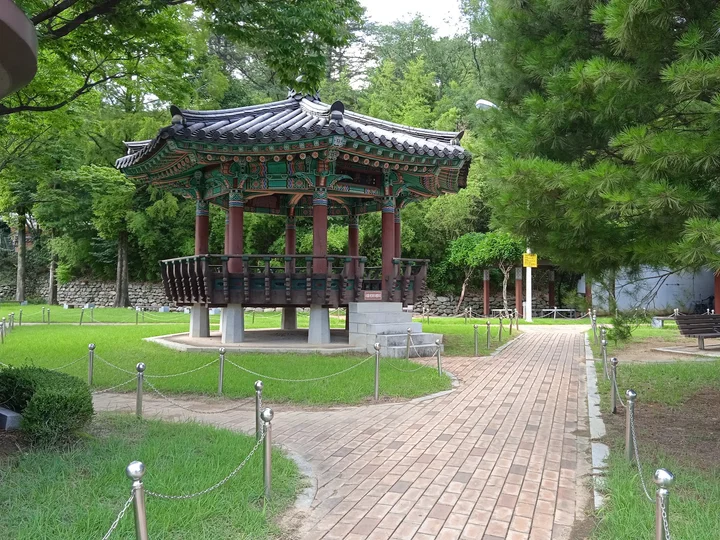구미 박정희 생가 인근 전통 정자