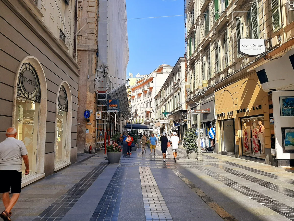 Via Giacomo Matteotti in Sanremo, Liguria | Ask Anything