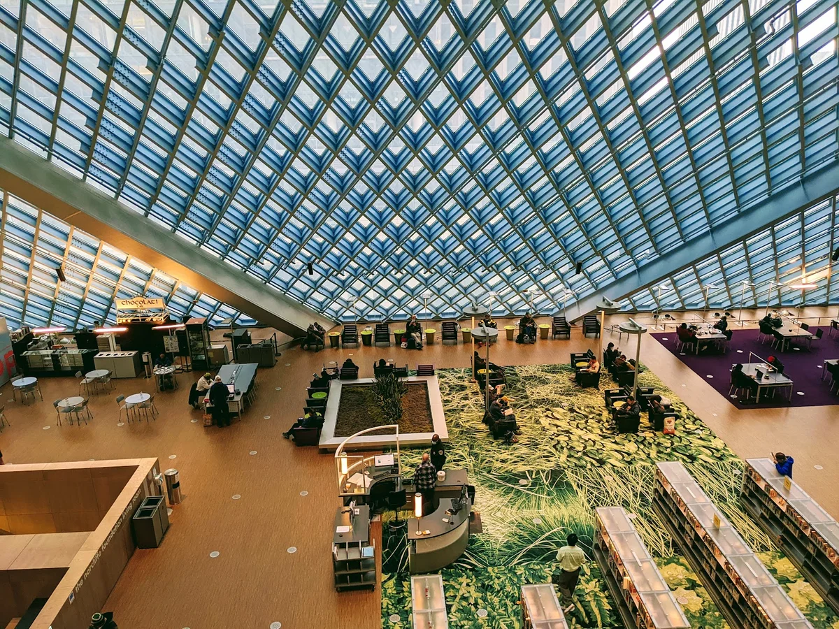 Seattle Public Library - Central Library - Ask AI | mindtrip
