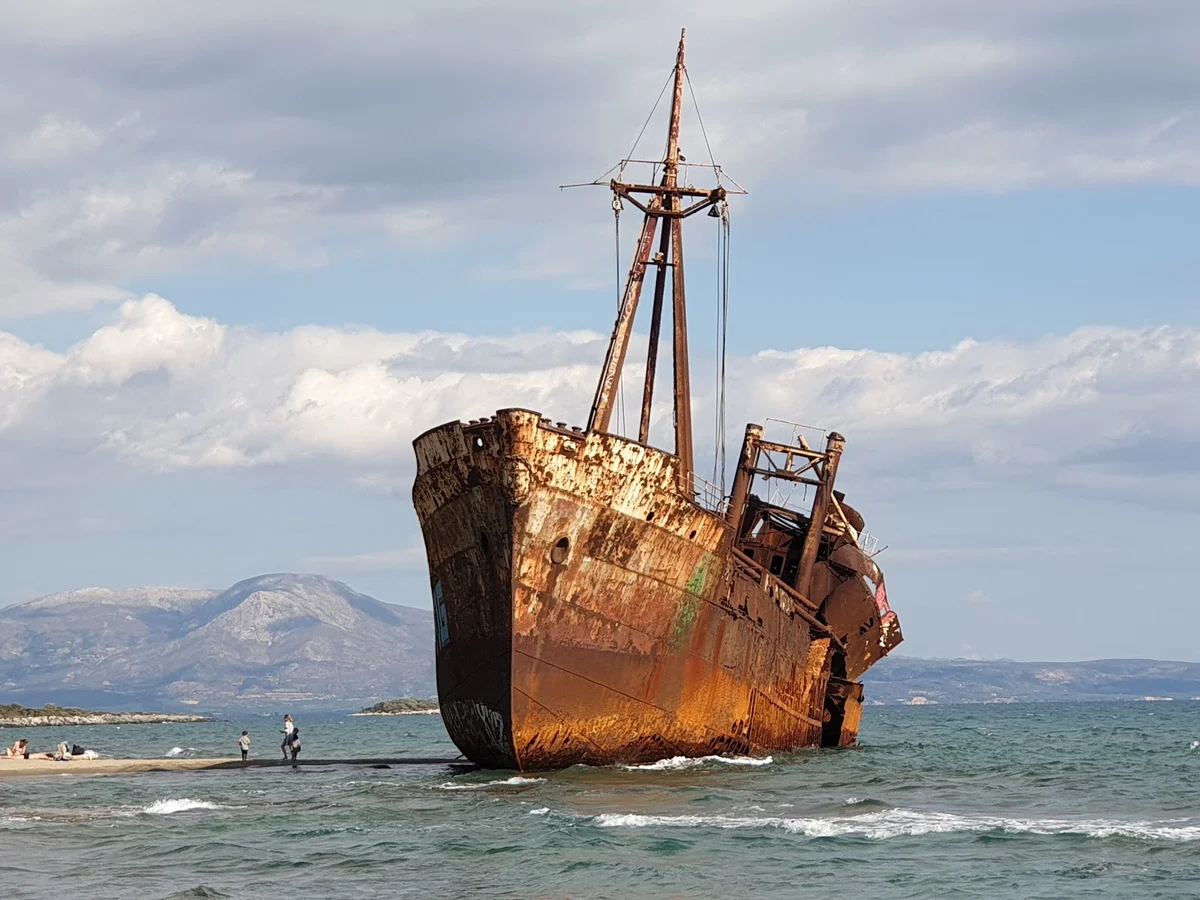Dimitrios Shipwreck in Valtaki, Greece - Ask AI | mindtrip