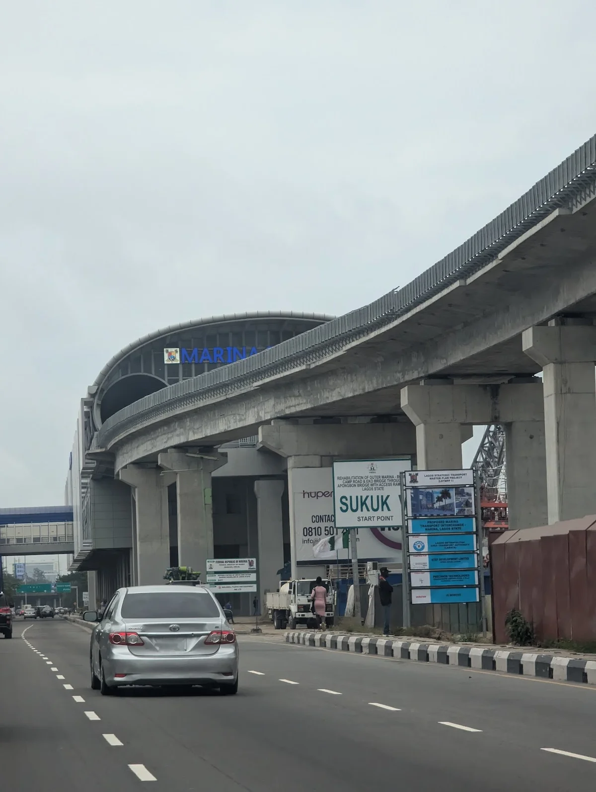 CMS BRT Bus Stop in Lagos - Ask AI | mindtrip