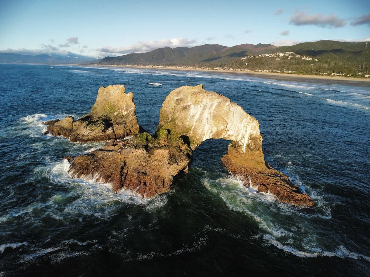 Twin Rocks Arch in Rockaway Beach, Oregon | Ask Anything