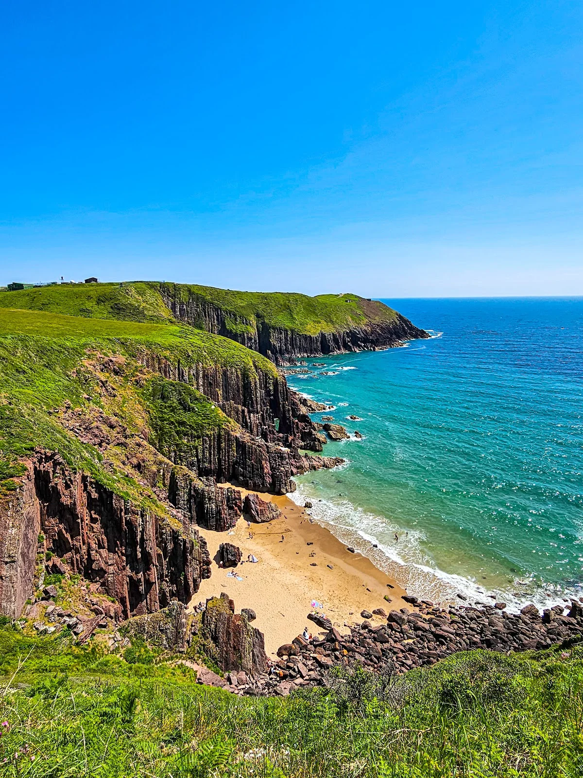 Manorbier Beach in Manorbier, Wales - Ask AI | mindtrip