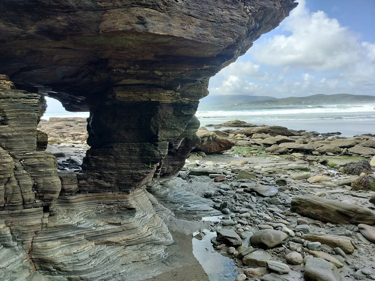Cathedral Rocks in Dooega, County Mayo - Ask AI | mindtrip