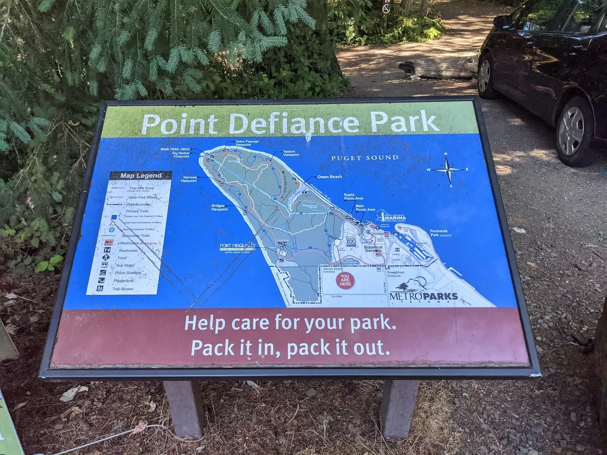 Point Defiance Park Trailhead in Tacoma - Ask AI | mindtrip