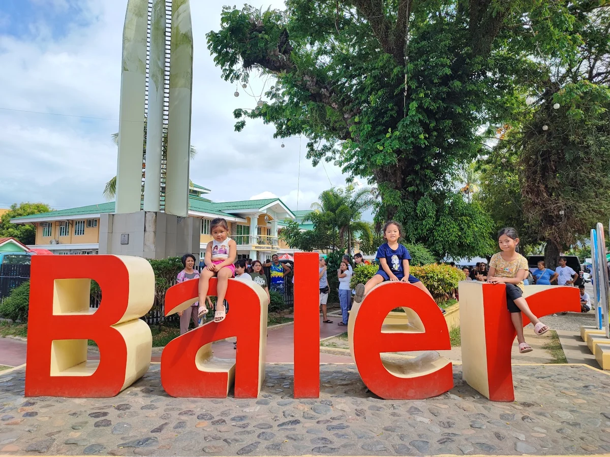 BALER signage in Baler | What to Know Before You Go
