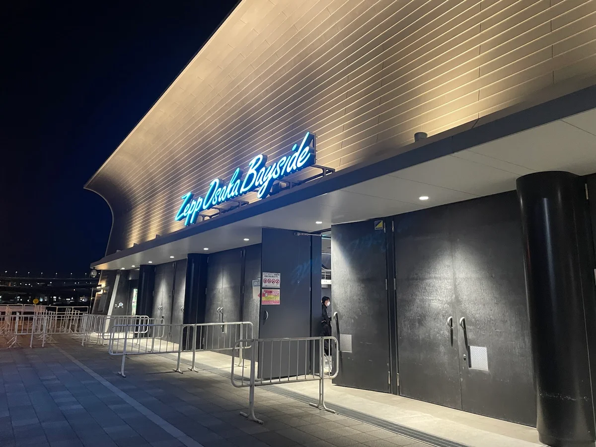 zepp bayside9/28m木曜日 MONOEYES osaka