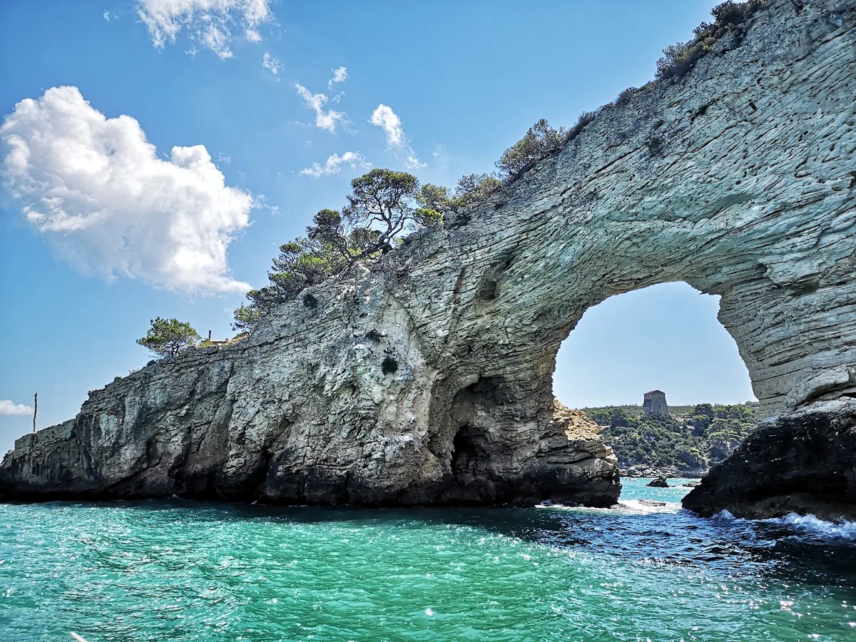 Arco di San felice in Vieste, Puglia - Ask AI | mindtrip
