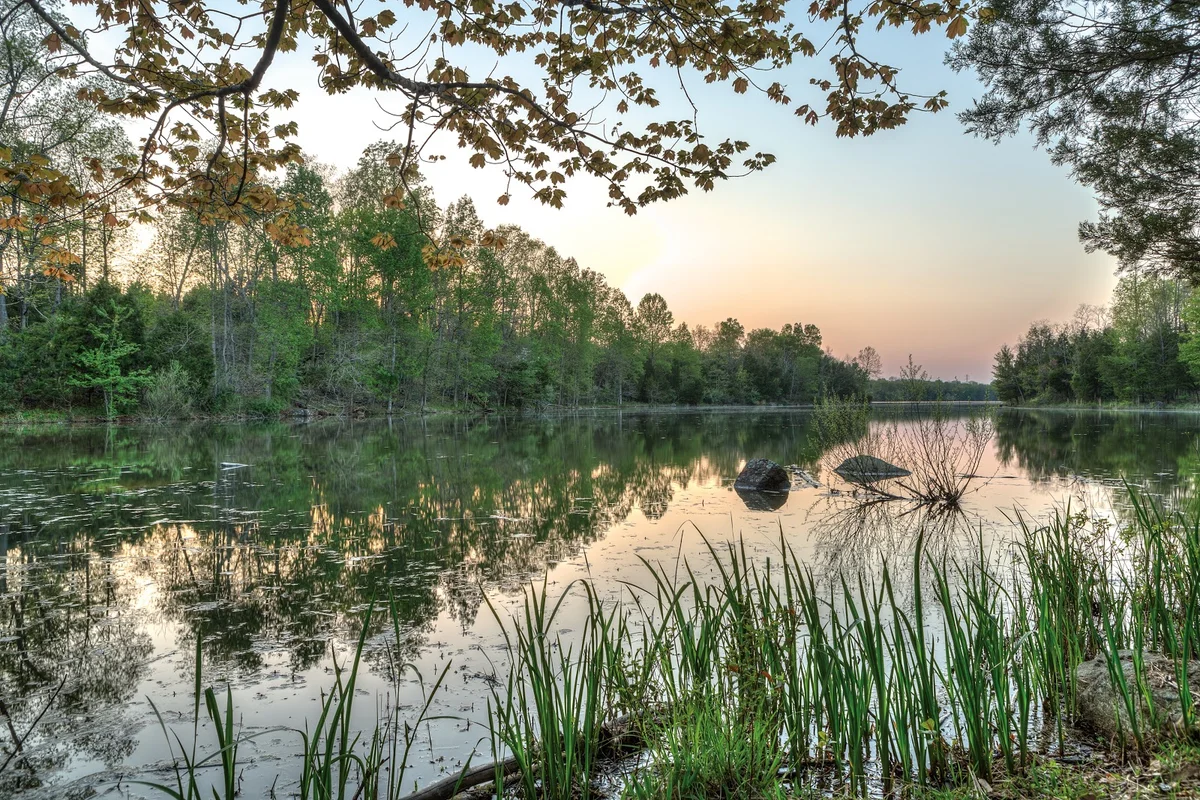 Water and Trail Access to Beaverdam Reservoir