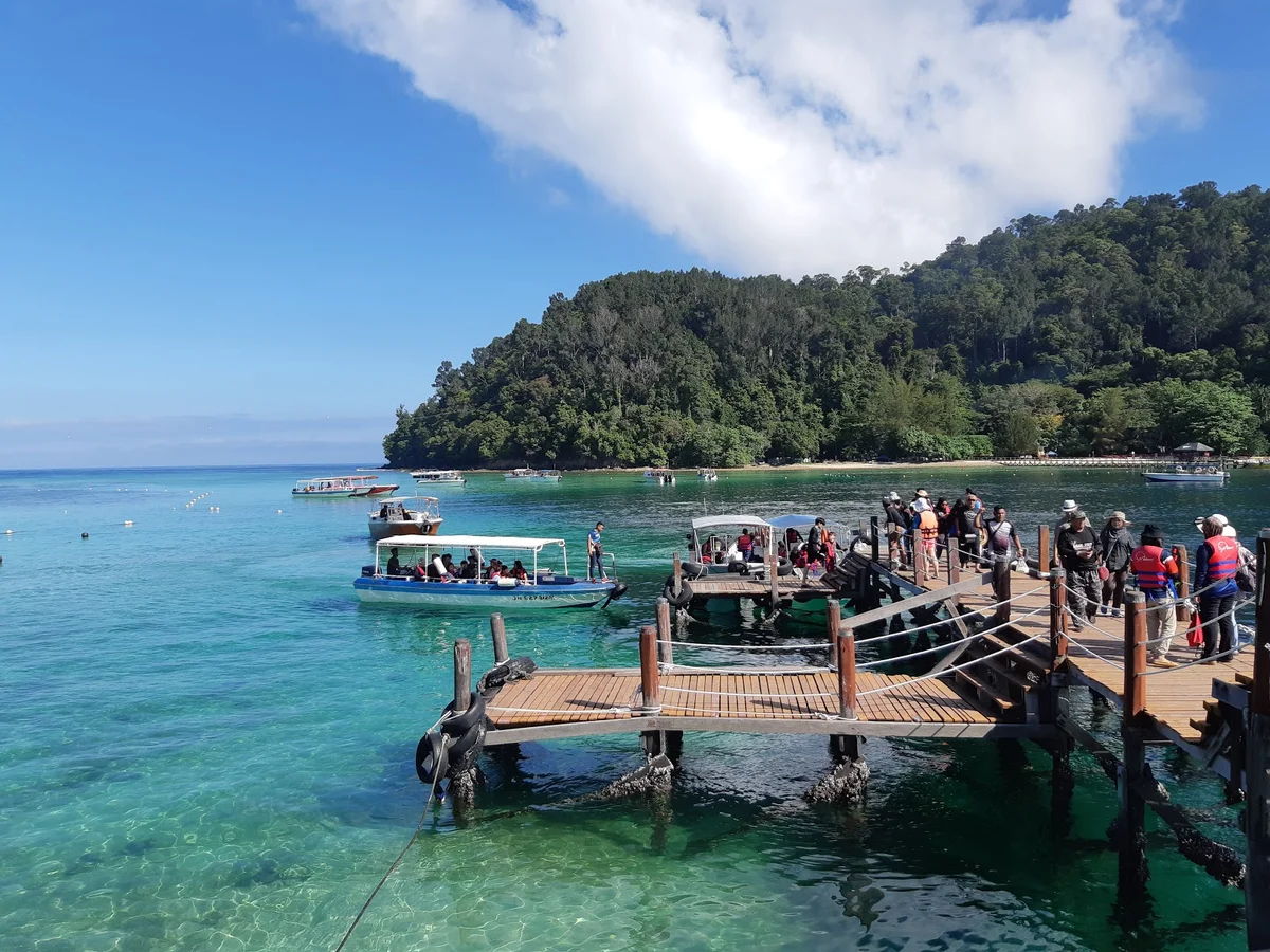 Sapi Island Kota Kinabalu, Sabah Malaysia