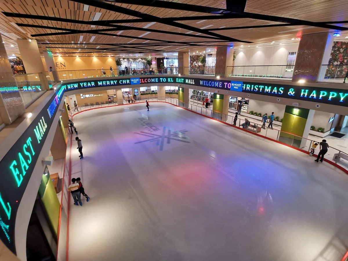 Blue Ice Skating Rink @ KL East Mall - Ask AI | mindtrip