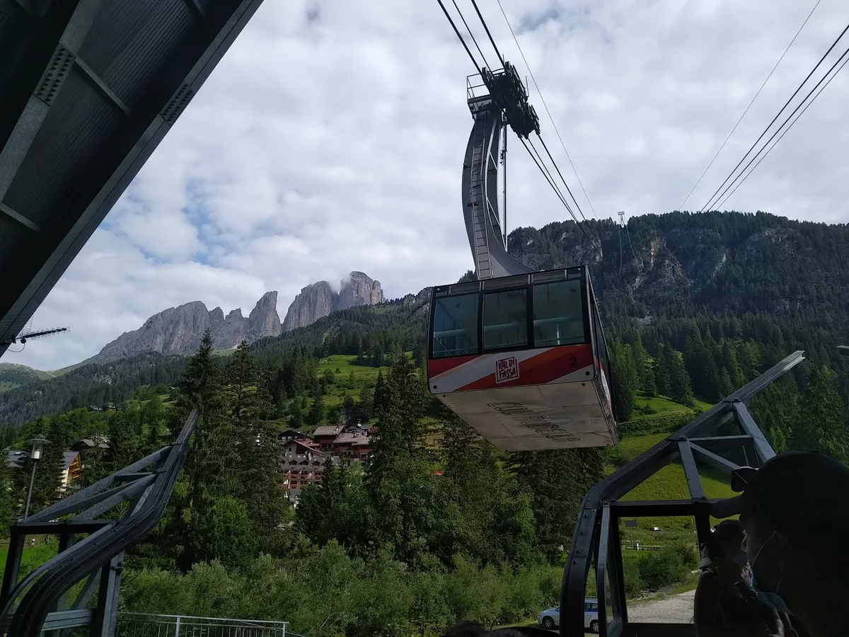 Funivia Campitello - Col Rodella