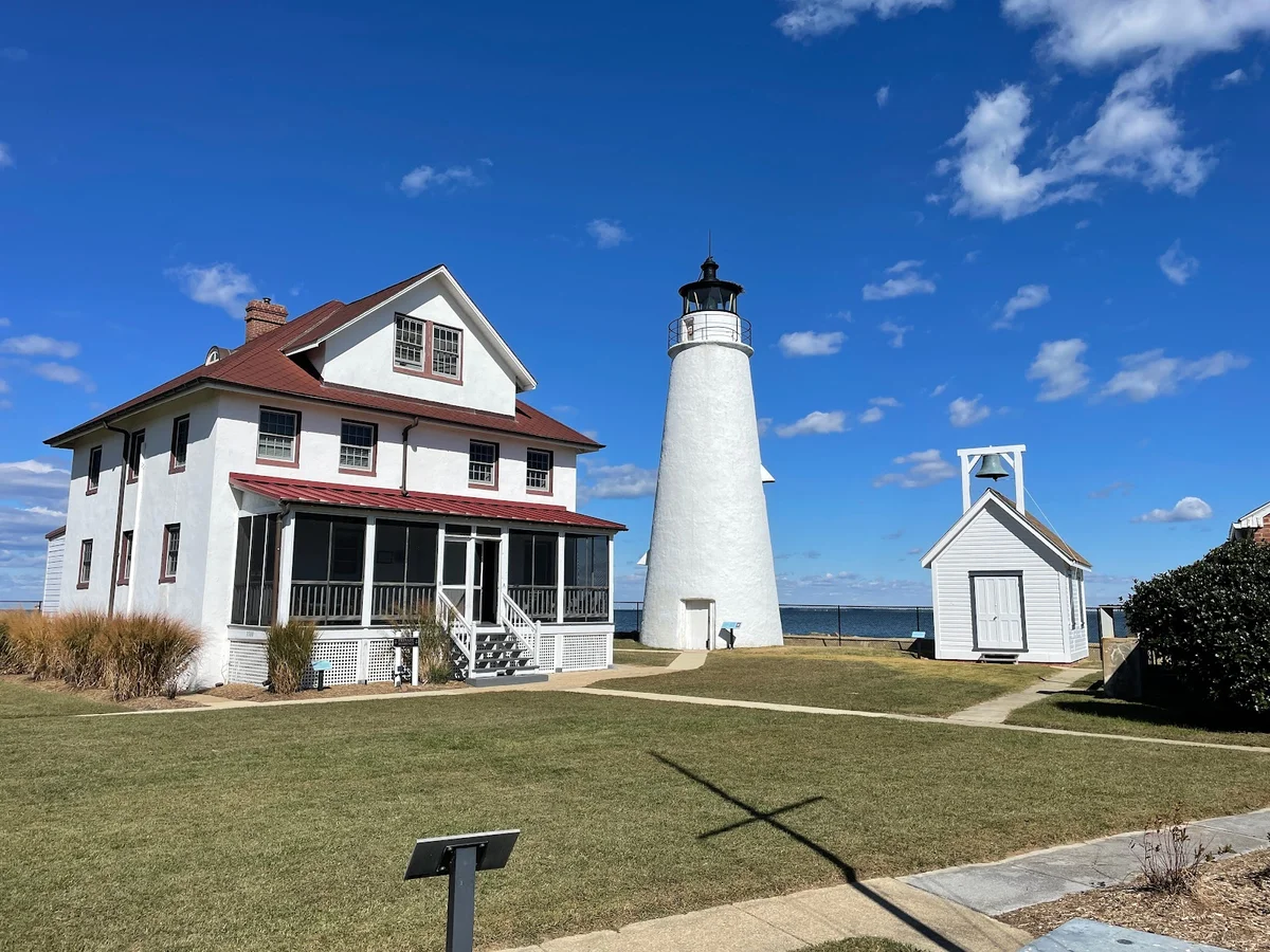 Cove Point Lighthouse in Lusby, Maryland - Ask AI | mindtrip