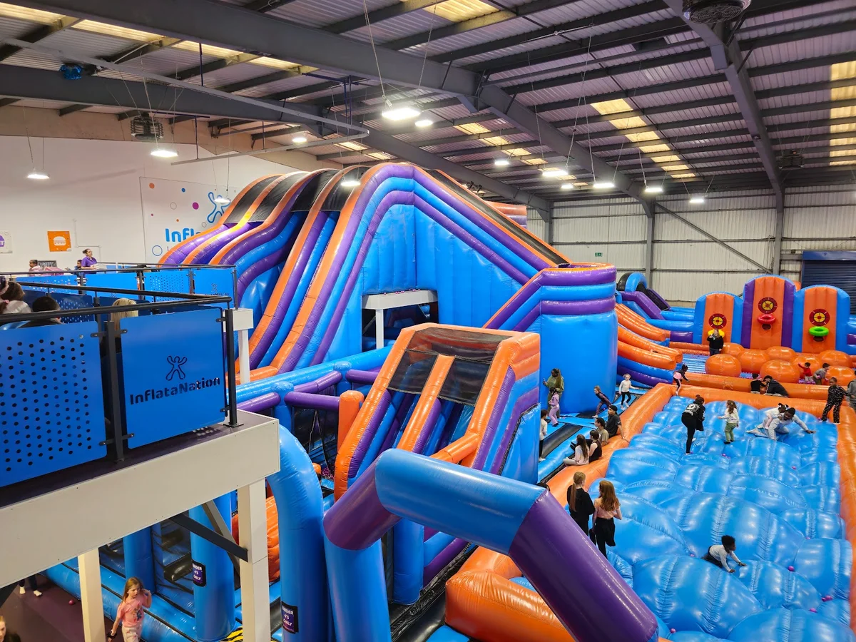 Inflata Nation Inflatable Theme Park Manchester