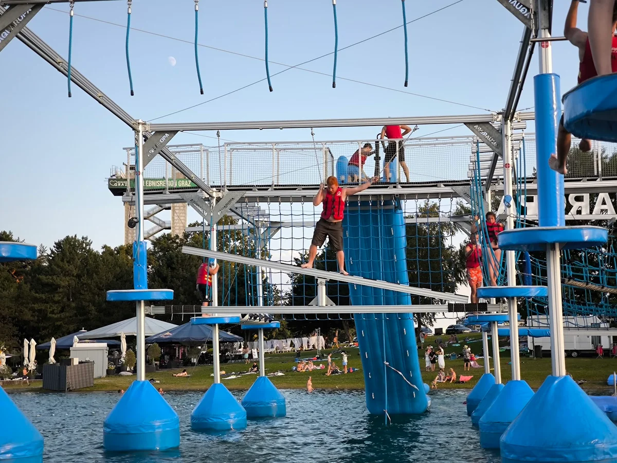 Aquaropa Water Ninja Park | What to Know Before You Go