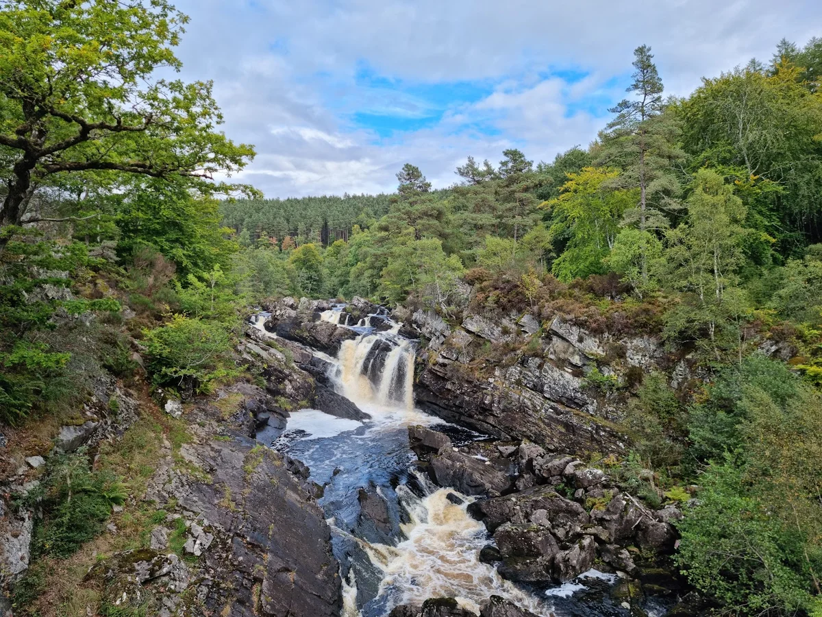 Rogie Falls in Contin, Scotland - Ask AI | mindtrip