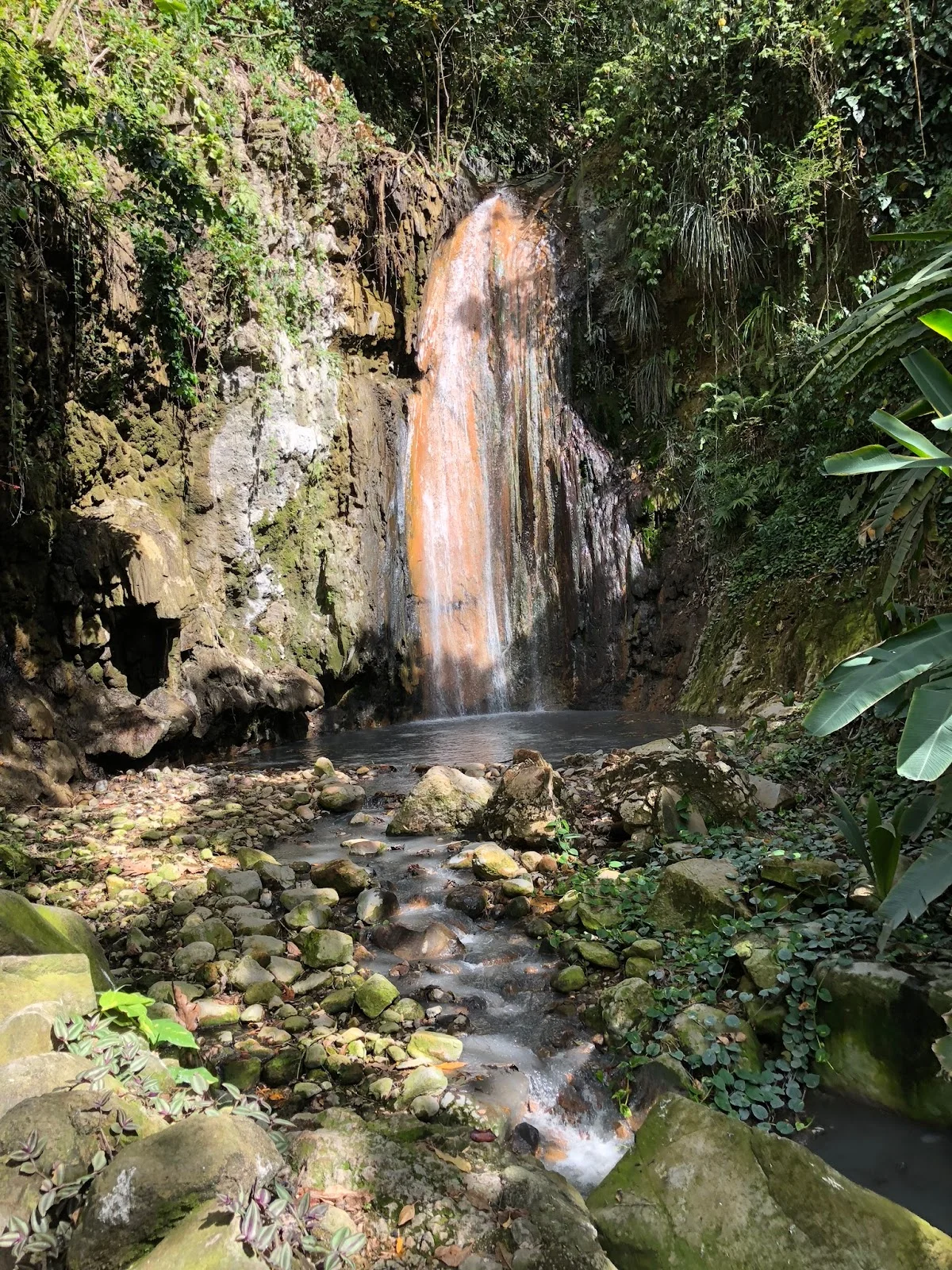 Diamond Waterfall in Soufriere - Ask AI | mindtrip