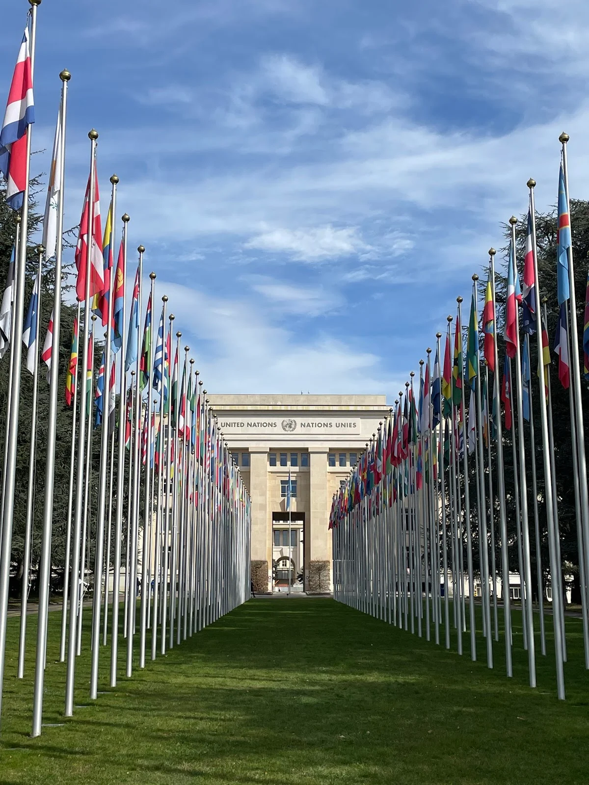 United Nations Office at Geneva Visitor Pregny Gate