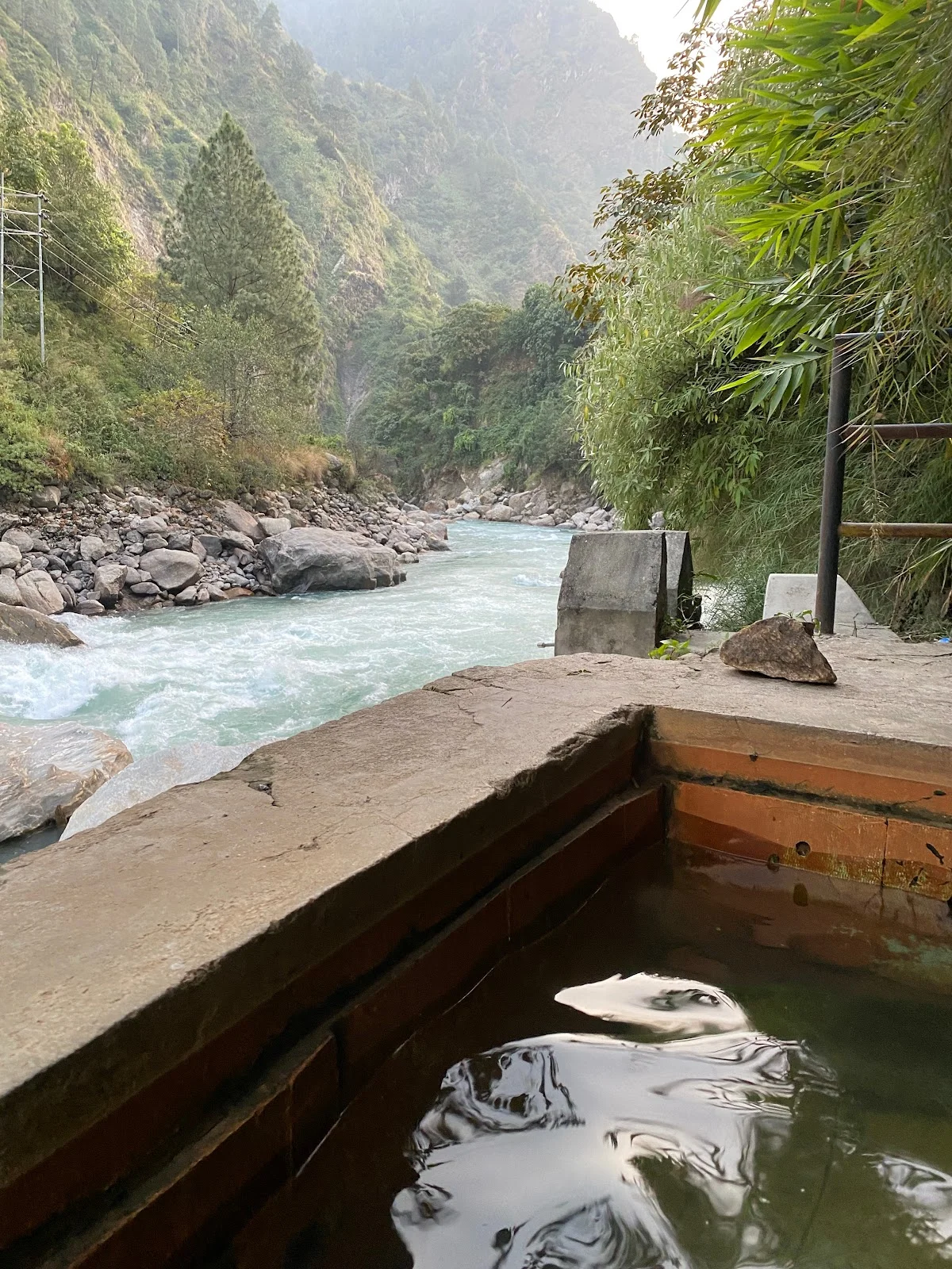 Syabrubesi hot spring in Syapru Besi | Ask Anything