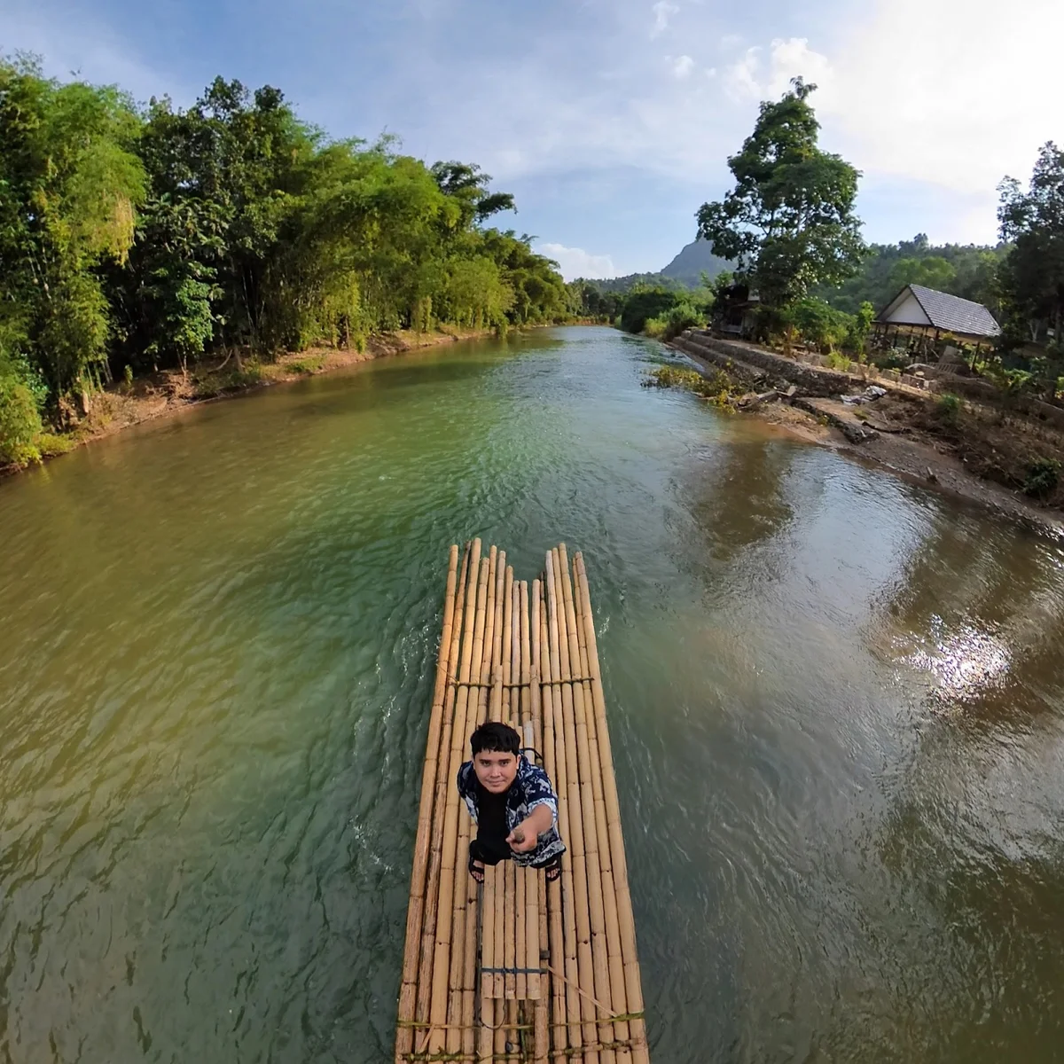 Bamboo rafting in Hulu Banyu - Ask AI | mindtrip