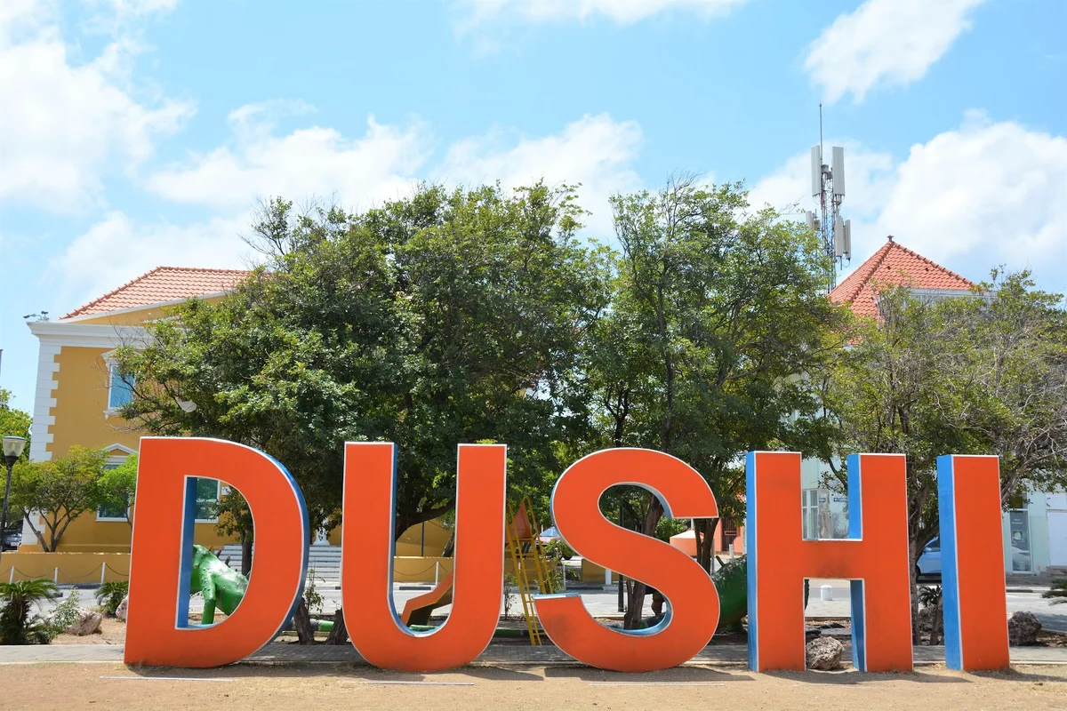 Dushi Sign in Willemstad, Curacao | Ask Anything