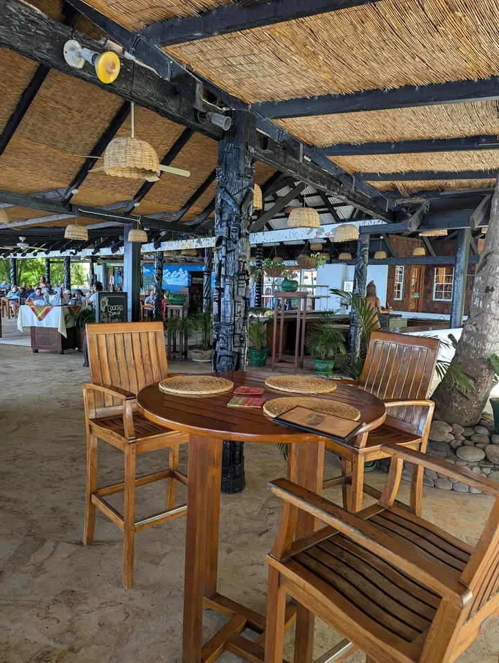 Trou au Diable restaurant at Anse Chastanet Resort featuring fresh Caribbean seafood and oceanfront views in Soufrière St. Lucia