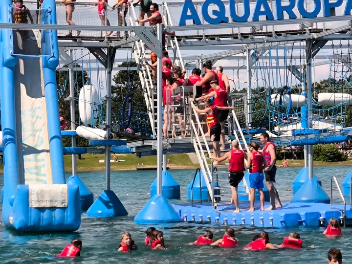 Aquaropa Water Ninja Park | What to Know Before You Go