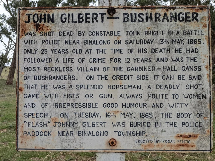 Bushranger John Gilbert's Grave - Ask AI | mindtrip