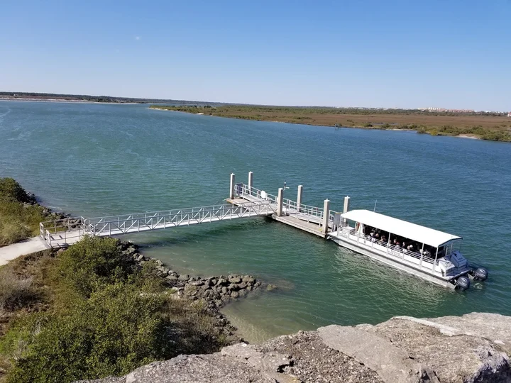 Fort Matanzas National Monument Inlet West Parking Lot