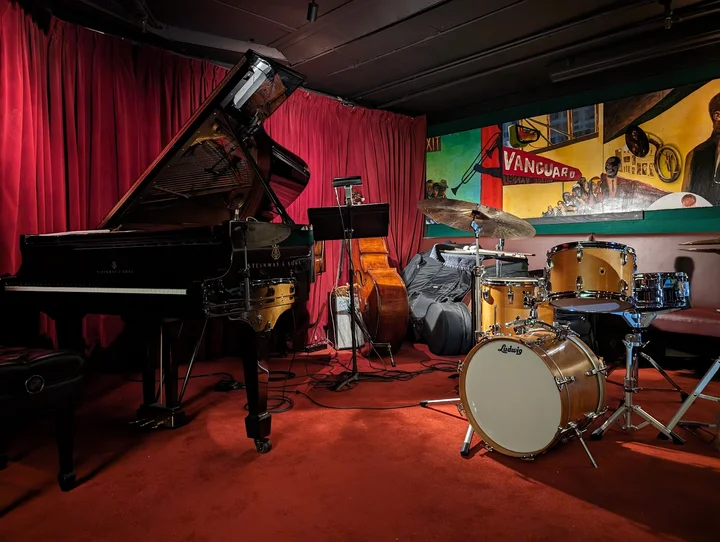 sachin and babi light blue dress Top 5 NYC Jazz Clubs Pt.2