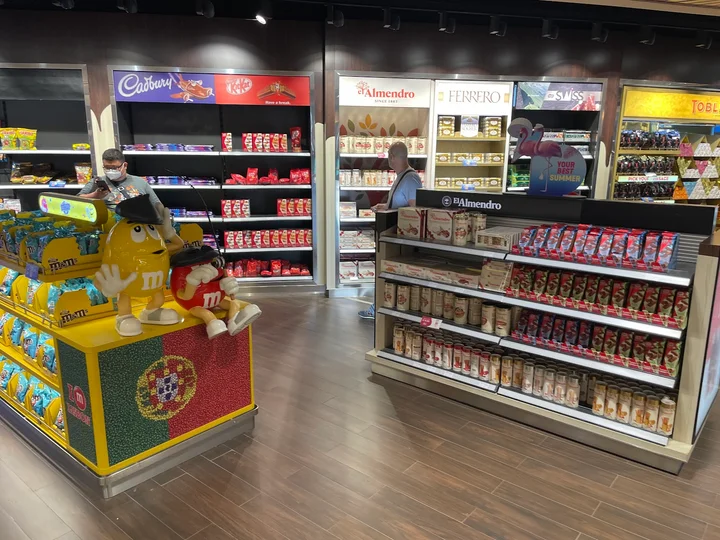 Duty Free Store in Lisbon