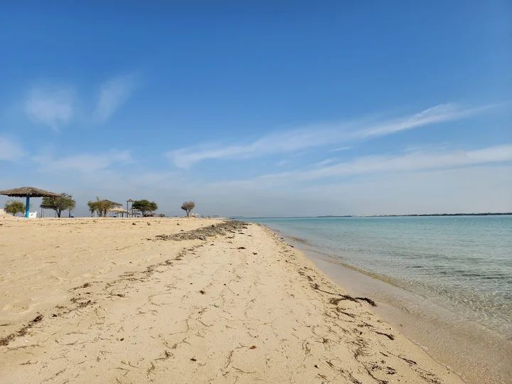 Al Farkeeh Beach in Al Khor