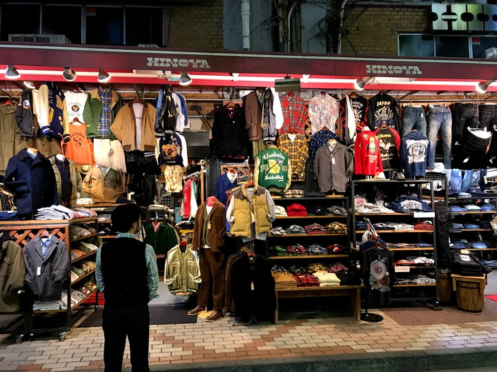 Hinoya store orgueil オルゲイユ ORGUEIL OR-4292 ストライプ ブラウスジャケット メンズ 1stタイプ ヒノヤ HINOYA
