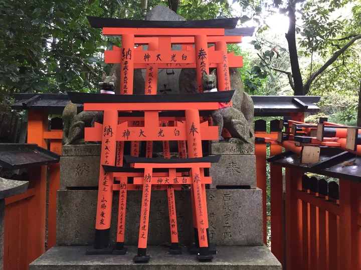 Okusha Worship Center of Fushimi Inari Shrine
