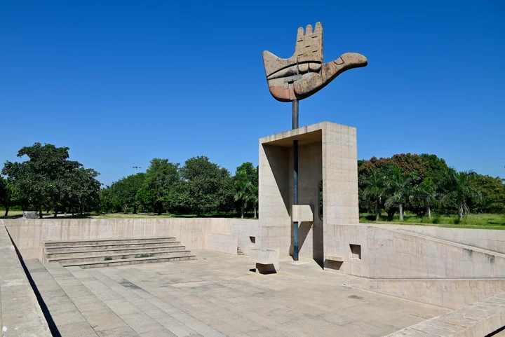 The Open Hand Monument in Chandigarh - Ask AI | mindtrip