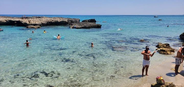 Caletta Dido in Melendugno, Puglia - Ask AI | mindtrip