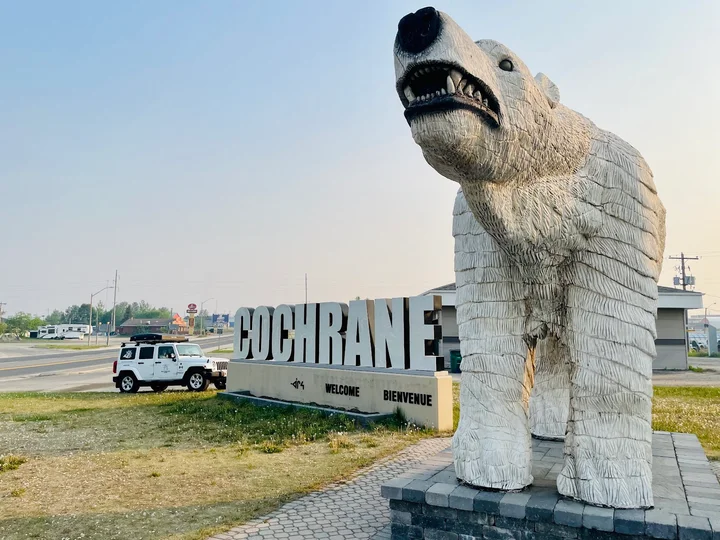 Chimo the Polar Bear in Cochrane, Ontario | Ask Anything