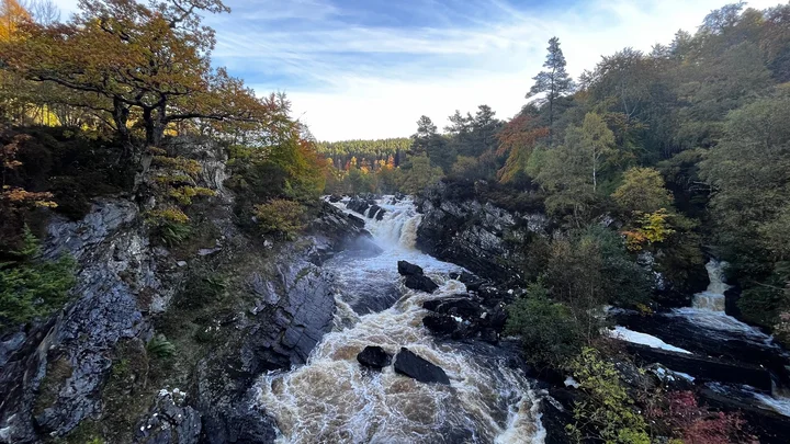 Rogie Falls in Contin, Scotland - Ask AI | mindtrip