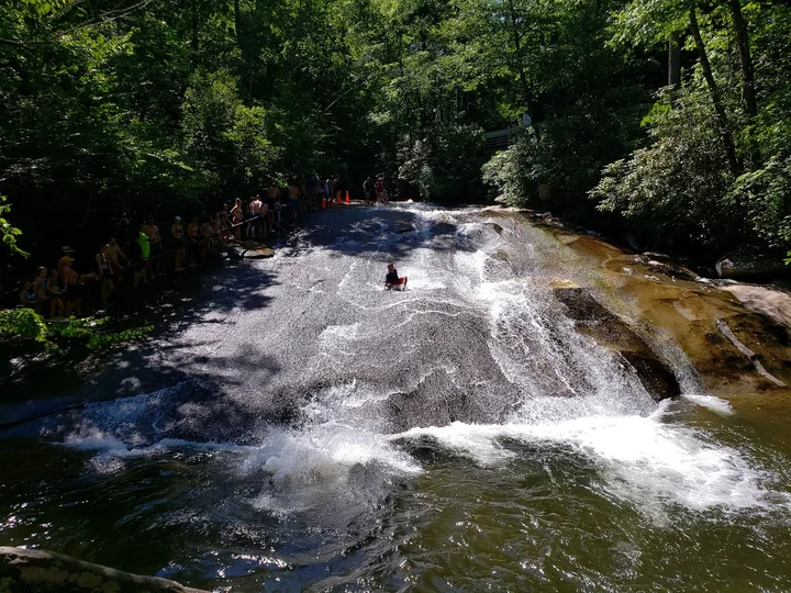 Sliding Rock in Pisgah Forest | What to Know Before You Go