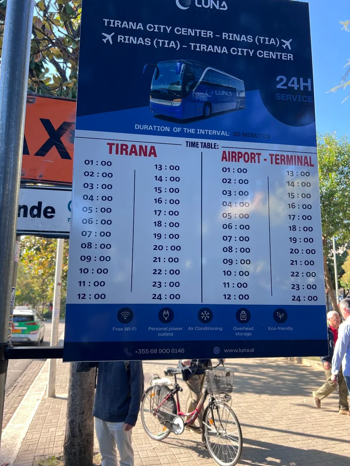Rinas Airport Bus in Tirana | What to Know Before You Go