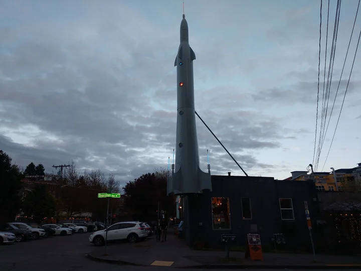 The Fremont Rocket in Seattle, Washington | Ask Anything