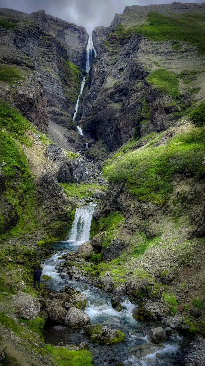Valagil Waterfall in Sudavik - Ask AI | mindtrip